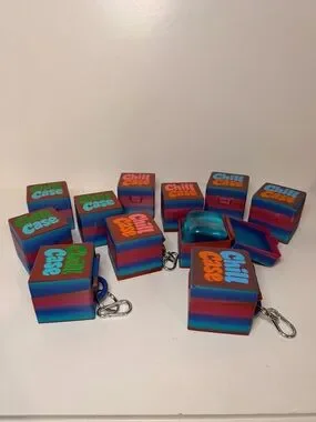 Needoh Keychain Accessories | Rainbow Chill Case Keychain For Nice Ice Needoh | Poshmark